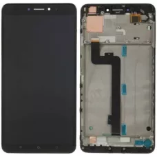 Дисплей Xiaomi Mi Max 2 черный, с рамкой