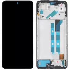 Дисплей Xiaomi Poco X4 Pro/Redmi Note 11 Pro/Redmi Note 11E Pro черный, OLED, с рамкой
