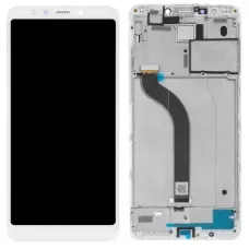 Дисплей Xiaomi Redmi 5 белый, с рамкой