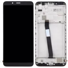Дисплей Xiaomi Redmi 7A черный, с рамкой
