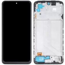 Дисплей Xiaomi Redmi Note 10/Redmi Note 10S/Poco M5s черный, OLED, с рамкой