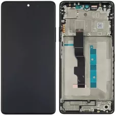 Дисплей Xiaomi Redmi Note 13 5G черный, Amoled, оригинал PRC с рамкой, Graphite Black