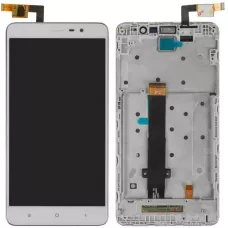 Дисплей Xiaomi Redmi Note 3 белый, с рамкой
