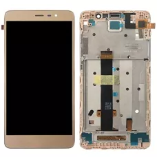 Дисплей Xiaomi Redmi Note 3 золотистый, с рамкой