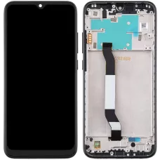 Дисплей Xiaomi Redmi Note 8 / Redmi Note 8 2021 черный, оригинал PRC с рамкой, Space Black