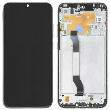 Дисплей Xiaomi Redmi Note 8 / Redmi Note 8 2021 черный, In-Cell, OEM, с рамкой, Space Black