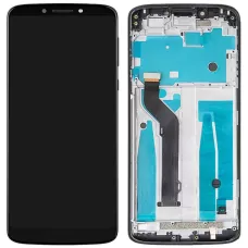 Дисплей Motorola XT1924-1-2-3-4-5 Moto E5 Plus черный, EU Verison, 157mm, с рамкой
