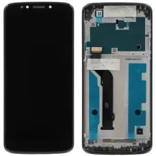 Дисплей Motorola XT1924-6-7-8 Moto E5 Plus черный, USA Verison, 159mm, с рамкой