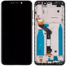 Дисплей Motorola XT1941-4 Moto One /XT1941-2 Moto P30 Play черный, с рамкой