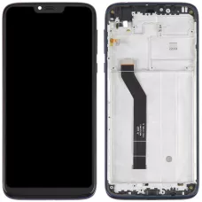 Дисплей Motorola XT1955-1-2-4-7 Moto G7 Power черный, EU Verison, 154mm, с рамкой