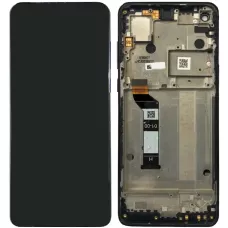 Дисплей Motorola XT1970 One Vision черный, оригинал PRC с рамкой бронзового цвета, Bronze Gradient
