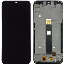 Дисплей Motorola XT2025 Moto E6 Plus чёрный, с рамкой