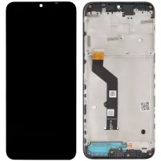 Дисплей Motorola XT2081-1 Moto E7 Plus чёрный, с рамкой
