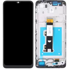 Дисплей Motorola XT2239 Moto E22/E22i черный, оригинал PRC с рамкой