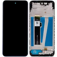Дисплей Motorola XT2313 Moto G 2023 черный, оригинал PRC с рамкой