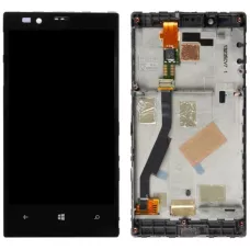 Дисплей Nokia 720 Lumia черный, с рамкой
