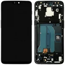 Дисплей OnePlus 6 A6003 черный, TFT (In-Cell) с рамкой, Midnight Black