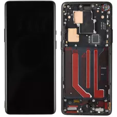 Дисплей OnePlus 8 Pro черный, Amoled, REF, с рамкой, Onyx Black