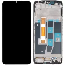 Дисплей Oppo A16/A16s/A54s черный, с рамкой, версия 2, FPC-HTF065H113-A0