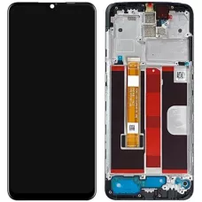 Дисплей Oppo A5 2020/A11 черный, с рамкой, версия 4, FPC-HTF065H019-A0