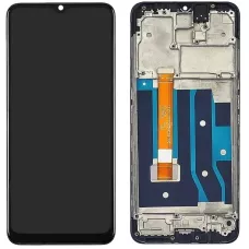 Дисплей Oppo A5 2020/A11 черный, с рамкой, оригинал PRC версия 4, FPC-HTF065H019-A0