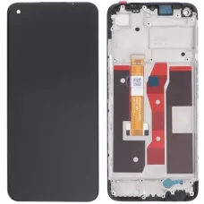 Дисплей Oppo A54 4G черный, с рамкой, оригинал PRC