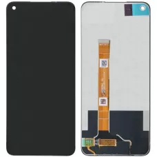 Дисплей Oppo A54 5G/A74 5G/A93 5G/OnePlus Nord N200 5G черный, оригинал PRC