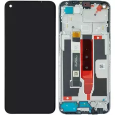 Дисплей Oppo A93s 5G черный, оригинал PRC с рамкой