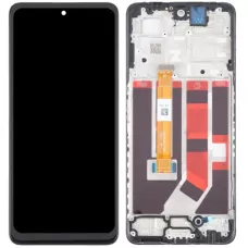 Дисплей Oppo A98 черный, оригинал PRC с рамкой