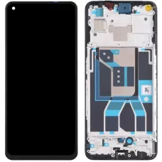 Дисплей Oppo K9 Pro черный, Amoled, оригинал PRC с рамкой