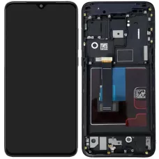 Дисплей Oppo Reno 2 черный, TFT, без функции отпечатка пальца, с рамкой
