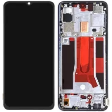 Дисплей Oppo Reno 3 5G /A73 2020 4G черный, Amoled, оригинал PRC с рамкой