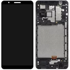 Дисплей Samsung A013 Galaxy A01 Core черный, с рамкой, OEM