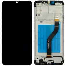 Дисплей Samsung A207 Galaxy A20s черный, с рамкой