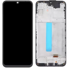 Дисплей Samsung A256 Galaxy A25 черный, OLED (Small LCD), с рамкой