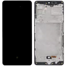 Дисплей Samsung A426 Galaxy A42 5G черный, OLED (Small LCD), с рамкой