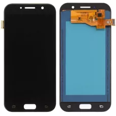 Дисплей Samsung A520 Galaxy A5 2017 черный, Black Sky, TFT