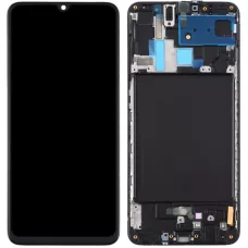 Дисплей Samsung A705 Galaxy A70 черный, OLED, с рамкой
