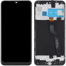 Дисплей Samsung M105 Galaxy M10 черный, оригинал PRC с рамкой