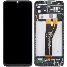 Дисплей Samsung M146 Galaxy M14 черный с рамкой