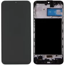 Дисплей Samsung M215 Galaxy M21/M307/M315 черный, OLED, с рамкой