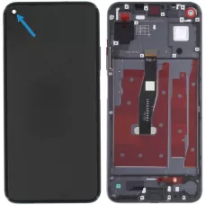 Дисплей Honor 20 / Huawei Nova 5T черный, OEM, с рамкой, Midnight Black