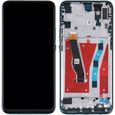 Дисплей Huawei P Smart Z/Y9 Prime 2019 черный, оригинал PRC, с рамкой зеленого цвета, Emerald Green