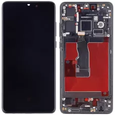 Дисплей Huawei P30 черный, OLED (Small LCD), с рамкой