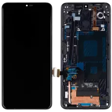 Дисплей LG G710 G7 ThinQ черный, оригинал PRC с рамкой, New Aurora Black