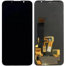 Дисплей Meizu 16/16th черный, Amoled, оригинал PRC переклеенное стекло, со шлейфом сканера отпечатка пальца
