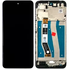 Дисплей Motorola XT2341 Moto G14 черный, оригинал PRC, с рамкой