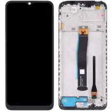 Дисплей Xiaomi Redmi 10C/Poco C40 черный, оригинал PRC с рамкой