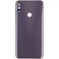 Задняя крышка Asus ZenFone Max Pro M2 ZB631KL серая, Cosmic Titanium + стекло камеры