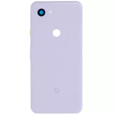 Задняя крышка Google Pixel 3a, сиреневая, Purple-ish, оригинал PRC + стекло камеры